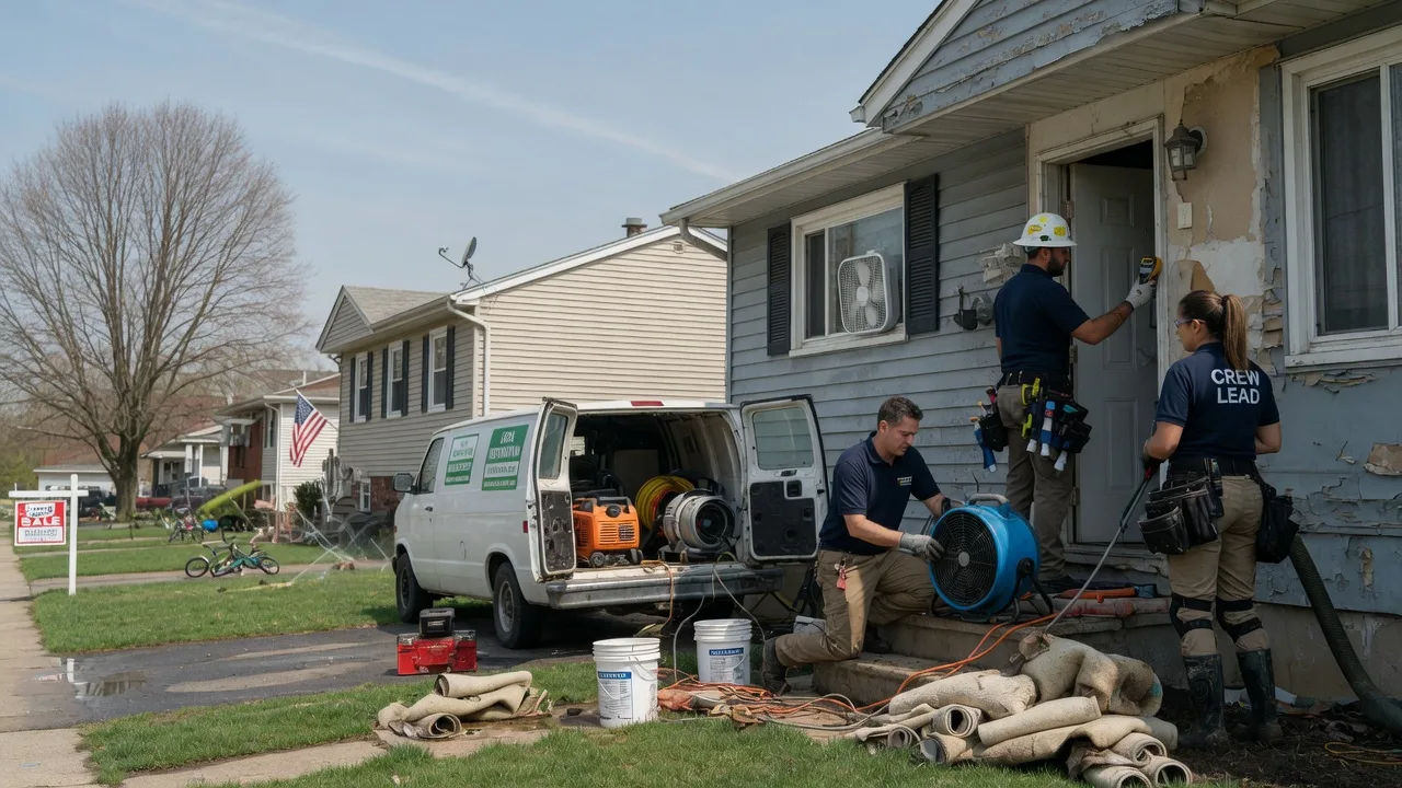 Flood Cleanup in Richland, TX near me